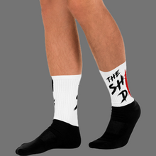 Load image into Gallery viewer, The Shin Dig SOCKS - White
