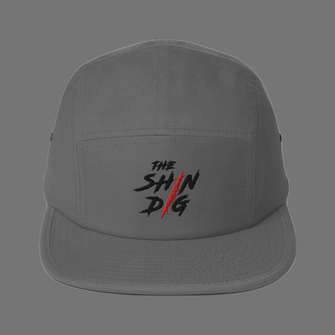 The Shin Dig - Five Panel Cap (Black Logo)