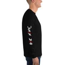 Load image into Gallery viewer, The Shin Dig - Long Sleeve JS Signature Shirt - Black
