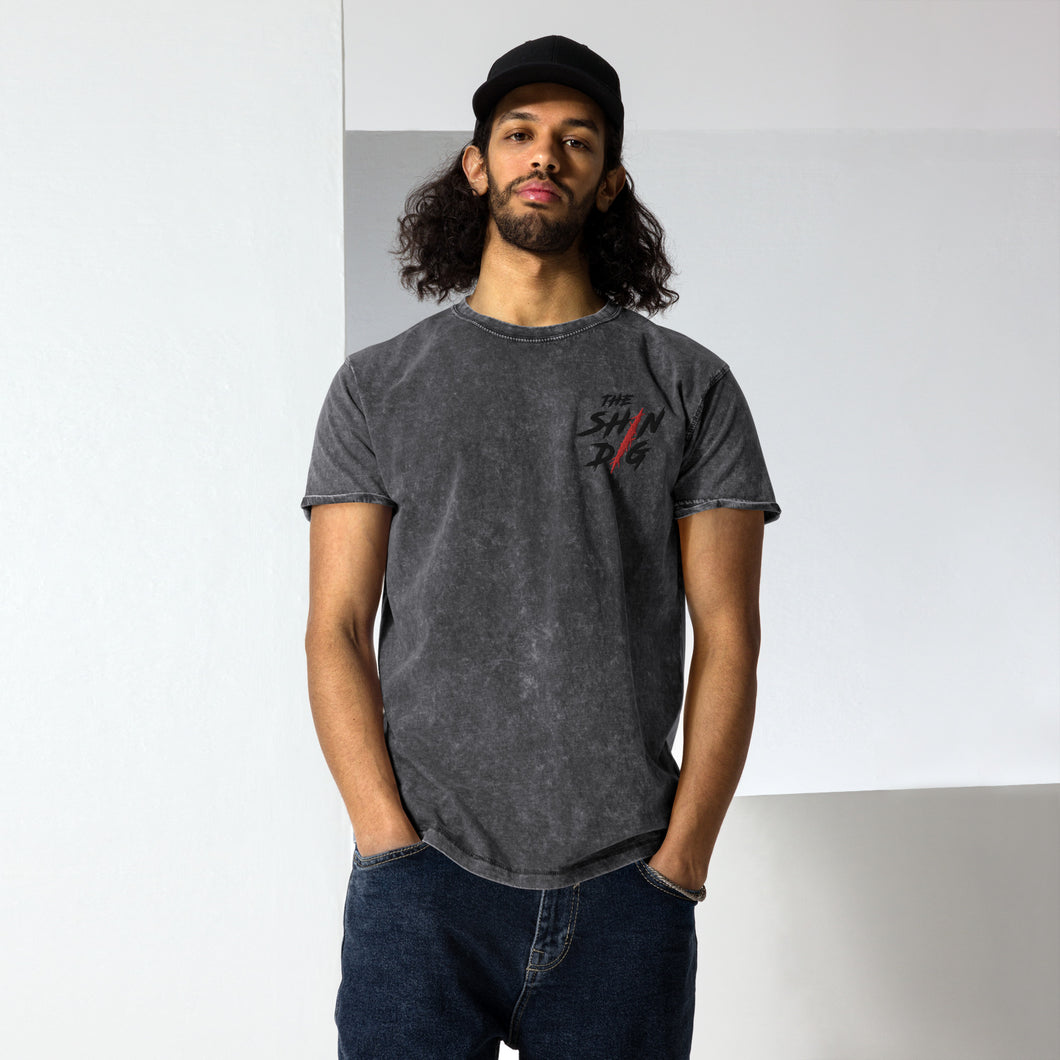 The Shin Dig - Denim T-Shirt