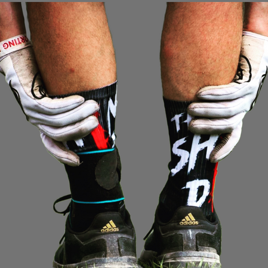 The Shin Dig SOCKS - Black