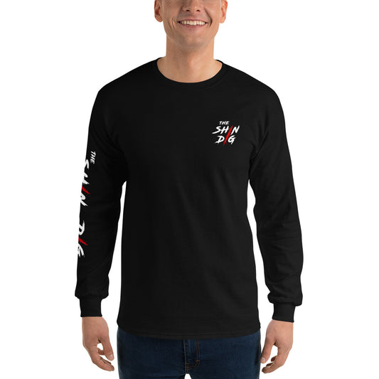 The Shin Dig - Long Sleeve JS Signature Shirt - Black
